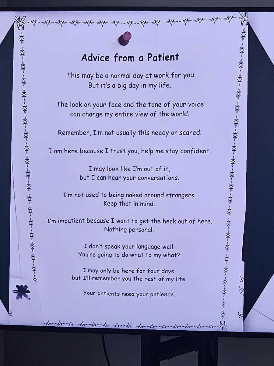 Advice from a patient
#doctor #surgeon #hospital #medicine #compassion #emphathy