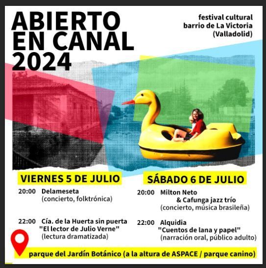 Abierto en Canal 2024. Ya está en marcha, preparado y en una nueva ubicación junto al Canal de Castilla.
