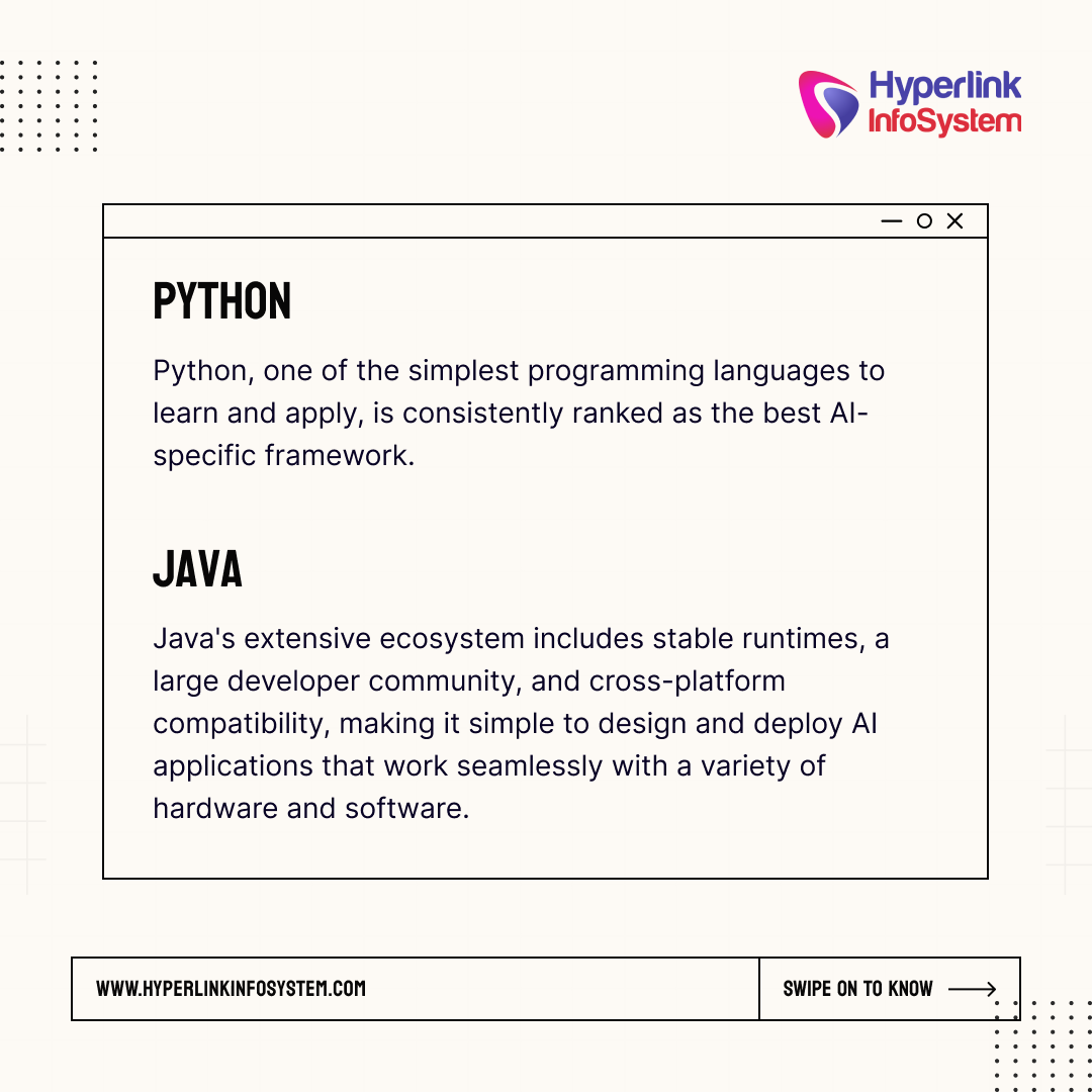 HyperlinkCA_'s tweet image. The future of computing is AI, and the code is yours to devise. bit.ly/3x2CoEt
#aidevelopment #aiprogramminglanguages #aidevelopmentcompany #artificialintelligence #aiprogramming #aidevelopers #programminglanguages #chatgpt #machinelearning #aitools #hyperlinkinfosystem