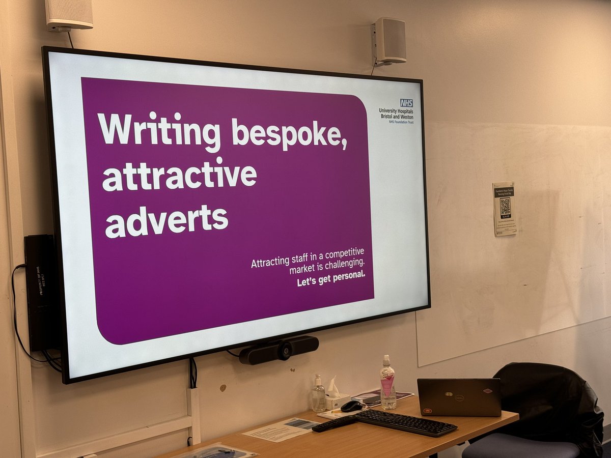 vimalsrir's tweet image. Excited to start off our workshop @uhbwNHS on writing exciting job adverts for recruiting to our #nurses #midwives  #AHPs #pharmacists workforce.