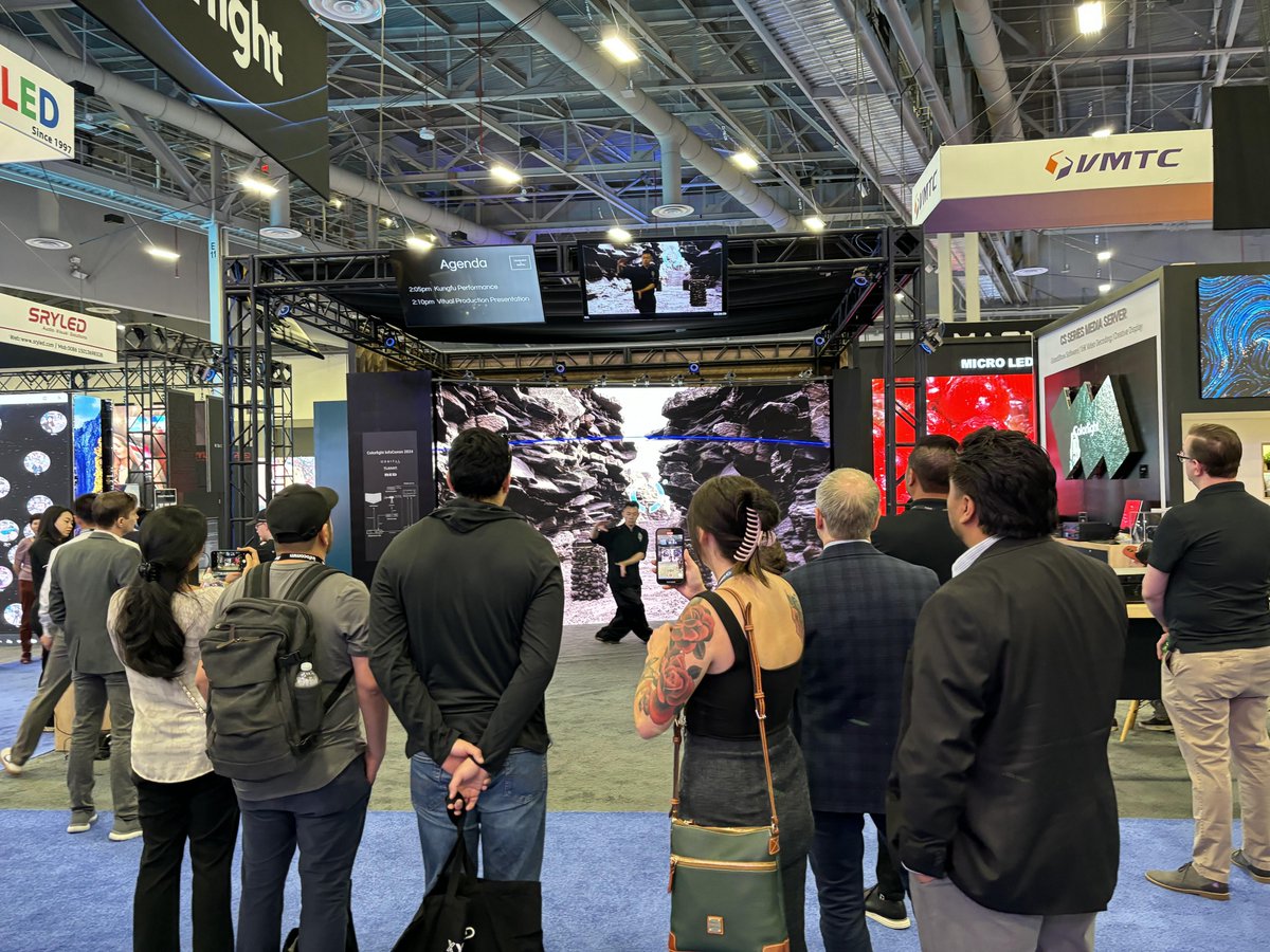 colorlightcloud's tweet photo. Don’t forget to stop by #Colorlight’s booth W3045 on the last day of #InfoComm2024. Our professionals are ready to share more about our solutions in the following day!
Know more about Colorlight: https://t.co/wRQ1xmrB0q

#infocomm #ledcontroller #led #expo #ledsupplier #ledscreen https://t.co/fStmh3fON0