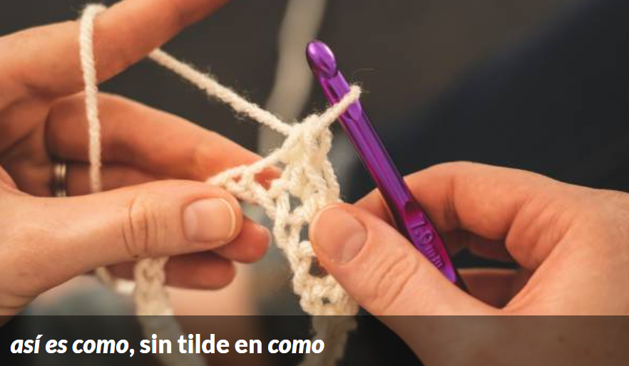 Fundeu's tweet photo. En giros como «así es como», «allí es donde», «entonces es cuando» o «a ti es a quien», el último elemento («como», «donde», «cuando», «quien») se escribe sin tilde. #recoFundéu

https://t.co/QW32j3m5MM https://t.co/PNs0H3Ywbn