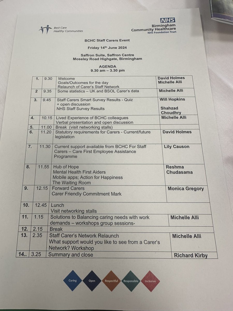 Lorraine Galligan (@galligan41) on Twitter photo Great day ahead led by <a href="/BCHCCoSec/">Michelle Alli</a> - launching BCHC staff carers network event <a href="/bhamcommunity/">@bhamcommunity</a> . It can be really challenging to balance caring needs with work demands and I am glad we are giving proper time to helping find good solutions and support ✅ Great day ahead led by <a href="/BCHCCoSec/">Michelle Alli</a> - launching BCHC staff carers network event <a href="/bhamcommunity/">@bhamcommunity</a> . It can be really challenging to balance caring needs with work demands and I am glad we are giving proper time to helping find good solutions and support ✅