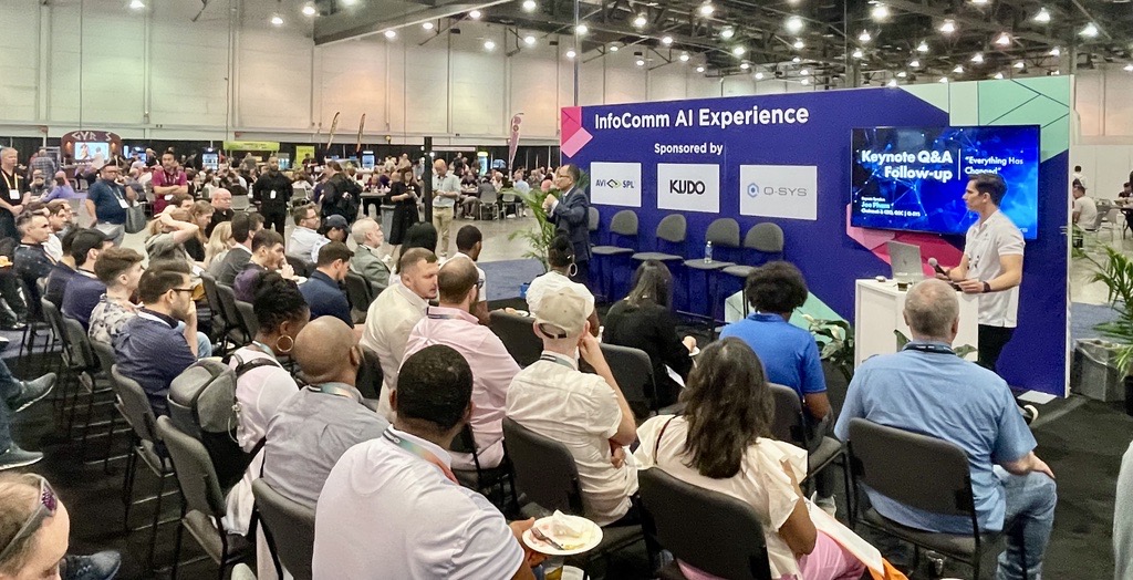 QSYS_AVC's tweet photo. What a day! We had so much fun the first 2 days of #Infocomm2024 chatting with our partners and everyone else that stopped by our booth #C5321 and demo room #N115.
So excited for tomorrow!
#qsys #AVTweeps https://t.co/FE4BgBxbkT