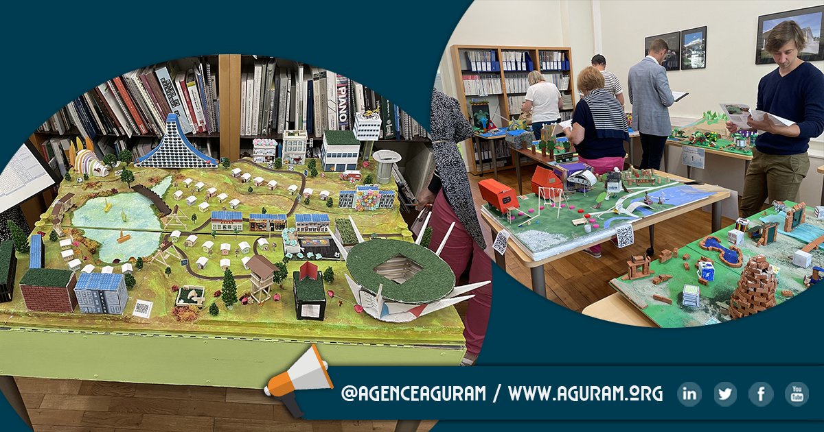 🏗️Concours 'Imagine ton cadre de vie idéal'
Chaque année, le #CAUE57 propose à des primaires d'imaginer une maquette collaborative. Hier, l'#AGURAM a eu le plaisir de se joindre au jury pr récompenser les efforts &amp; la créativité de ces graines d’urbanistes

🤩Bravo aux lauréats !