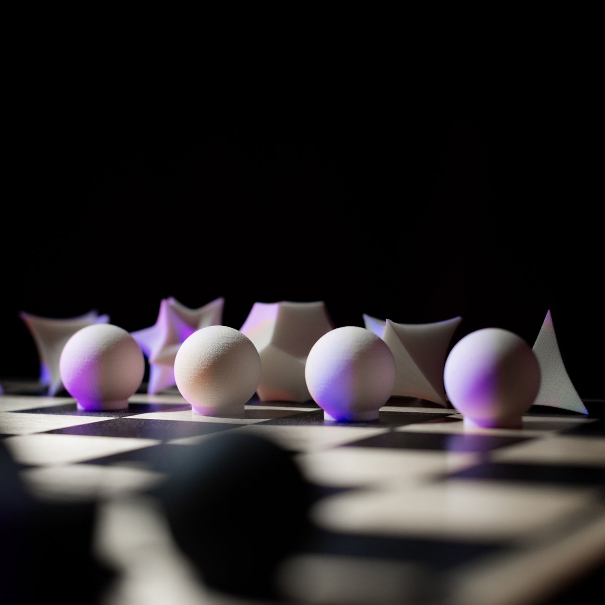 jasonamartineau's tweet image. New shapes for Chaturanga.
shpws.me/SsZl via @shapeways.

#chess #chessset #hyperbolicgeometry #floweroflife #chesspieces #sacredgeometry #3dprinting