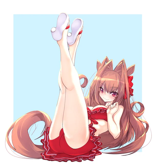 今日は水着ダスカちゃん!#ダイワスカーレット#ウマ娘プリティーダービー 