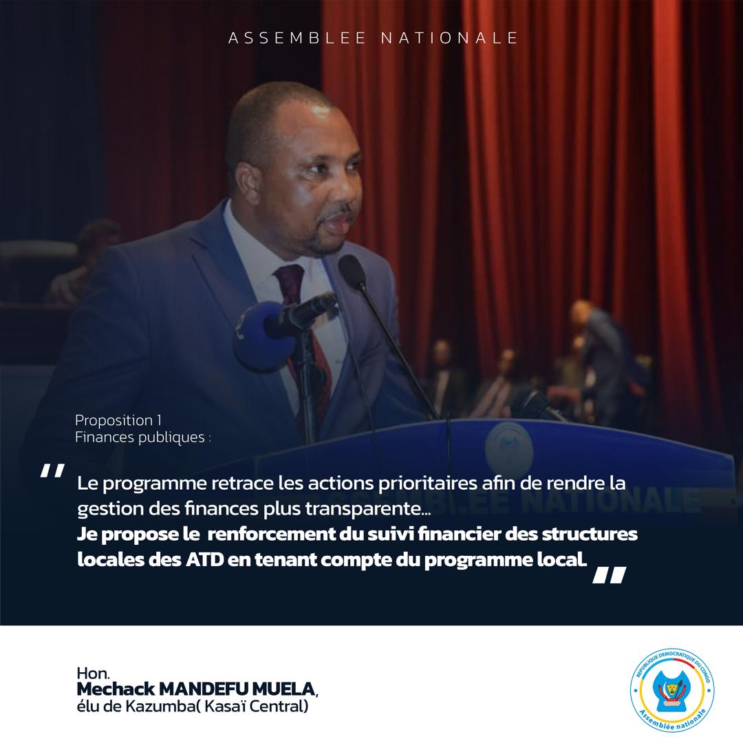 Hon. Mechack MANDEFU tweet media