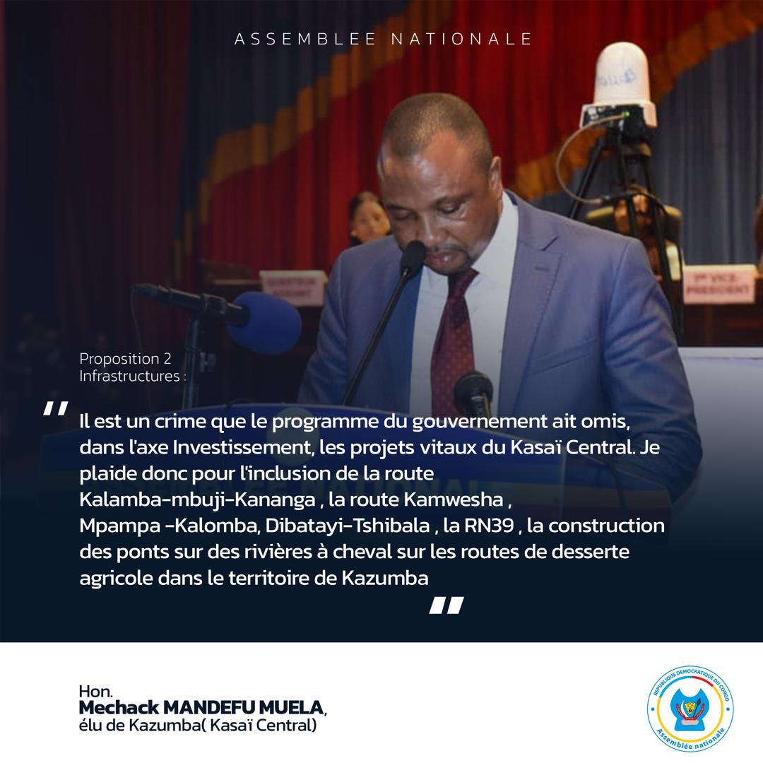 Hon. Mechack MANDEFU tweet media