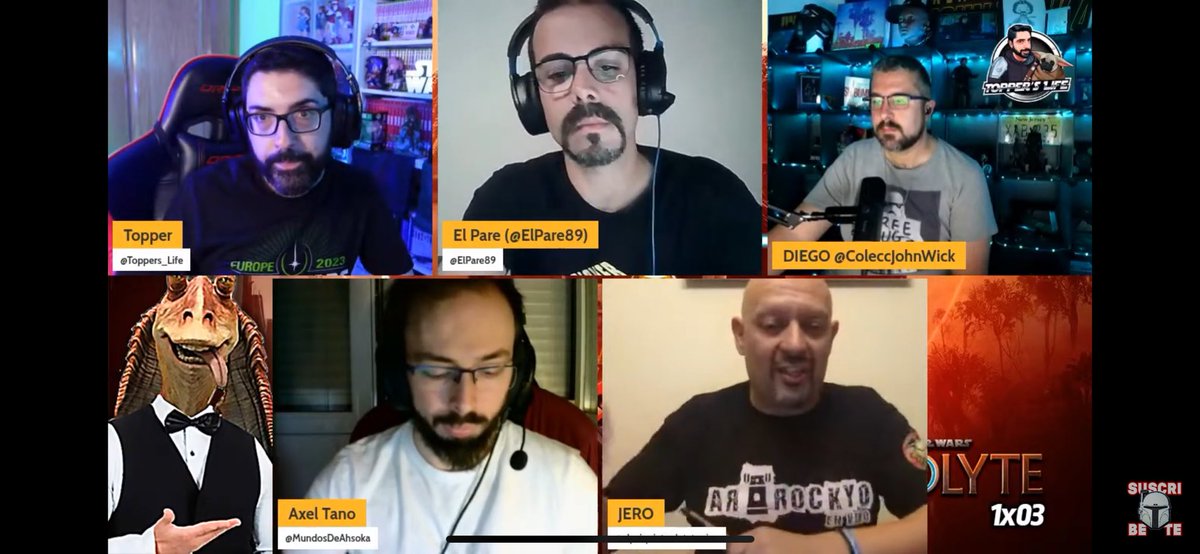 Muchísimas gracias a todos los q os pasásteis ayer por el #BarJarBinks al debate sobre #TheAcolyte 🥰

Fue el debate más seguido de la historia del canal sumando los viewers de YouTube + Twitch 👏🏻 Solo en YT ya batimos la marca anterior 💪🏻

Muy feliz 🥹

youtube.com/live/pM9BD7neN…