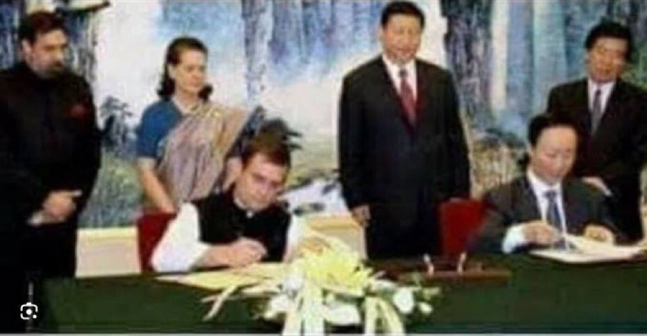 Dear <a href="/RahulGandhi/">Rahul Gandhi</a>, 

Since you signed a MoU with China’s CCP in 2008, Can you please post the copy of MoU??? 

The people of this country deserve to know the contents of the MoU… 

Repost if you want to see the MoU…