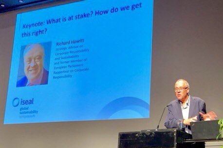 "It's a mistake if companies invest in just systems not people - due diligence must always focus on improving outcomes and impact." My keynote speech to the <a href="/ISEALalliance/">ISEAL</a> Global Symposium in Baden: linkedin.com/posts/richard-… #socialaudit #certification #labelling #bizhumanrights