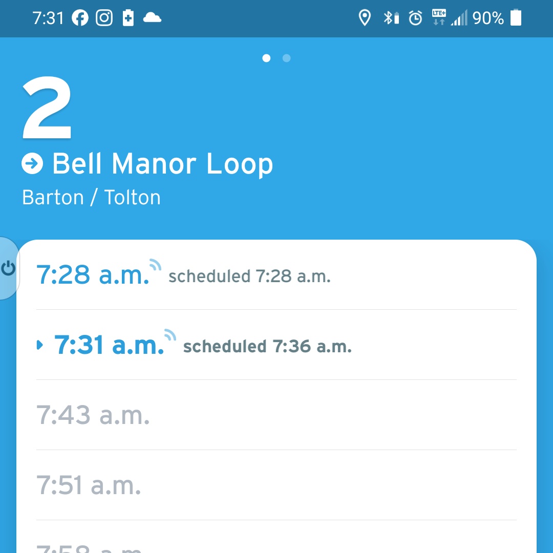 With real-time location data *still* down, some <a href="/HSR/">Hamilton Street Railway</a> drivers seem to have no regard for schedules. How is this okay? Are they racing? Let's 7:30am! Seriously, do better! #HamOnt
