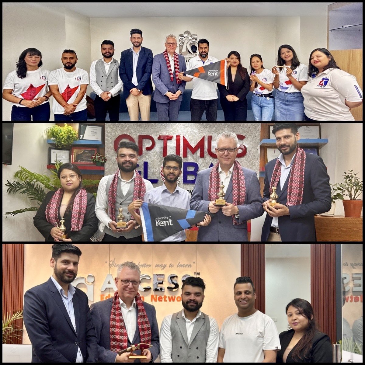 Anthony Manning (@drantmanning) on Twitter photo A great day in Kathmandu with Raju Poudel annd the team at <a href="/oxford_int/">Oxford International</a> It’s great to see growing interest in studying at UKIC and <a href="/UniKent/">University of Kent</a> from Nepal🇳🇵and how committed and professional our local representatives are! A great day in Kathmandu with Raju Poudel annd the team at <a href="/oxford_int/">Oxford International</a> It’s great to see growing interest in studying at UKIC and <a href="/UniKent/">University of Kent</a> from Nepal🇳🇵and how committed and professional our local representatives are!