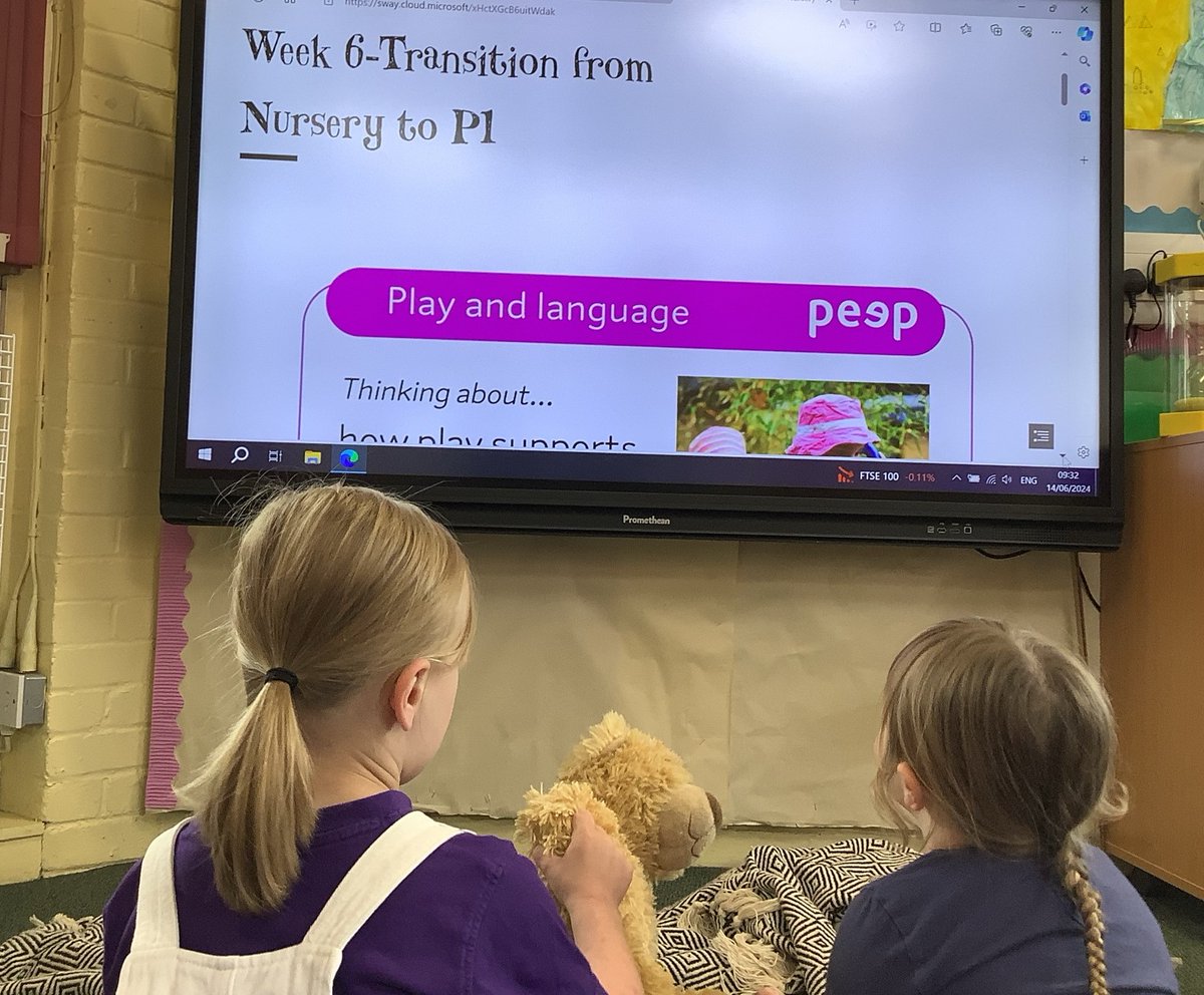 StoneyburnPS's tweet photo. Today in PEEP we were exploring Play, Language and Technology. Sending a HUGE Thank you to our families who have joined us over the last six weeks # families # community @Peeple_Laura @PeepleCentre #WLPeepNetwork Buddy Bear is looking forward to seeing you all when you start P1 https://t.co/I2ZptmOxW0