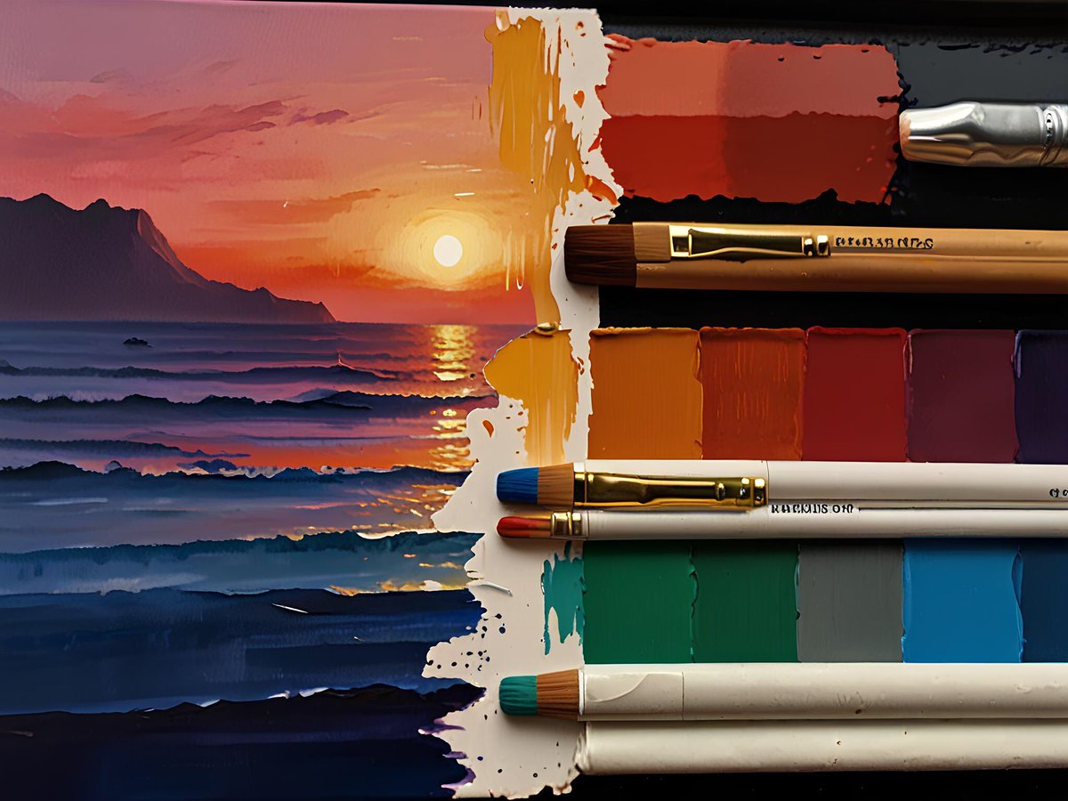 zapfinity's tweet image. Every day is a canvas, and your actions are the brushstrokes. Paint a masterpiece that reflects your unique colors. 🎨🌅 #PaintYourDay