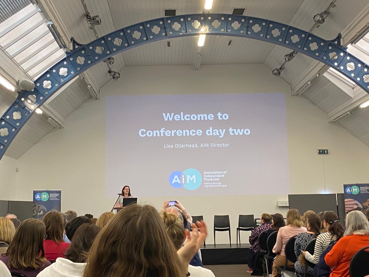 RhiannonJH_CEO's tweet image. Day 2 off to a flying start! #AIMconference2024 ⁦@Aimuseums⁩ ⁦@BCLivingMuseum⁩ 👏👏