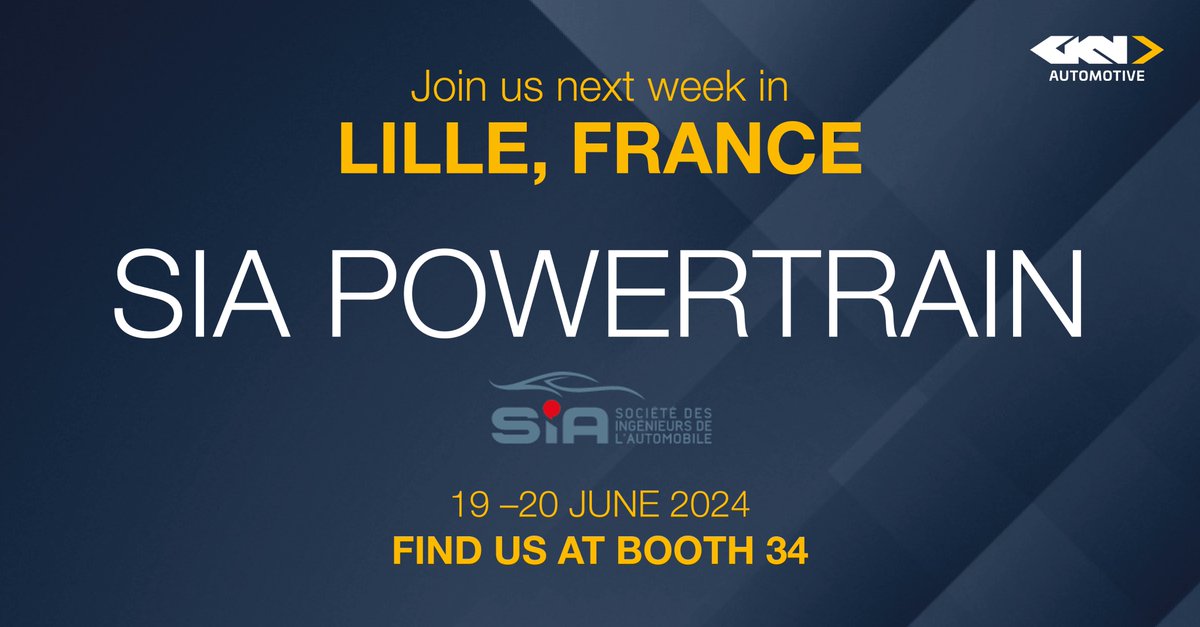 Next week, we're attending the SIA Powertrain Congress where we'll be showcasing our latest innovations. Our Chief Engineer, Cyrille Lenain, will be presenting on "Improved Lateral Dynamics of BEVs". Come and visit us at booth 34 to find out more!