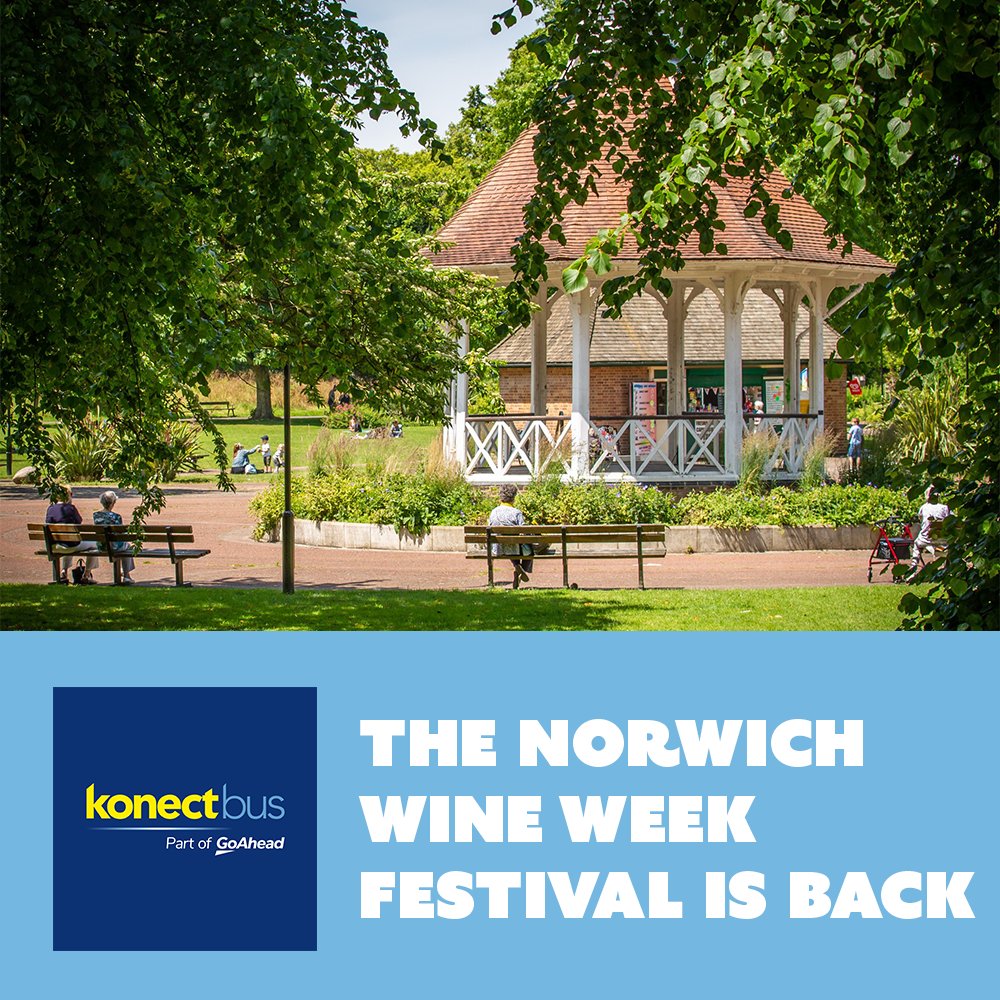 Back for a second year, explore wine tasting experiences at a three-day festival in Chapelfield Gardens starting today!

Visitors will have a chance to meet local winemakers and merchants. Find out more about festival tickets and planning your journey: ow.ly/f5qS50SbwVi