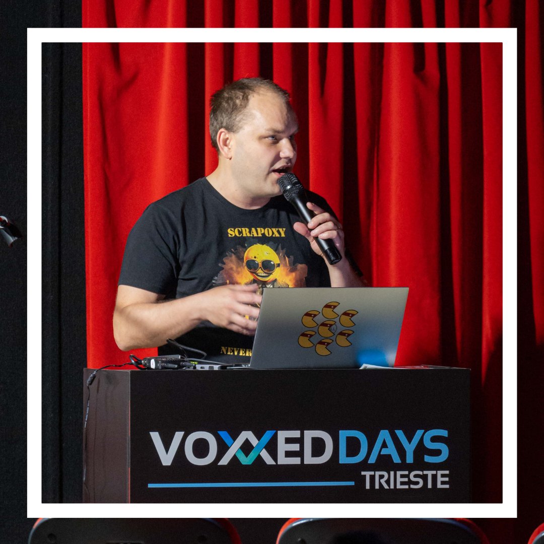 📽️ Enter the fascinating world of anti-bot systems with <a href="/fabienv/">Fabien Vauchelles</a>, you will not regret it! 

Check the recording 👉 youtu.be/0S5SRT-WIUo

#voxxed #trieste #fvg #friuliveneziagiulia #event #software #conference #antibot #reverseengineering