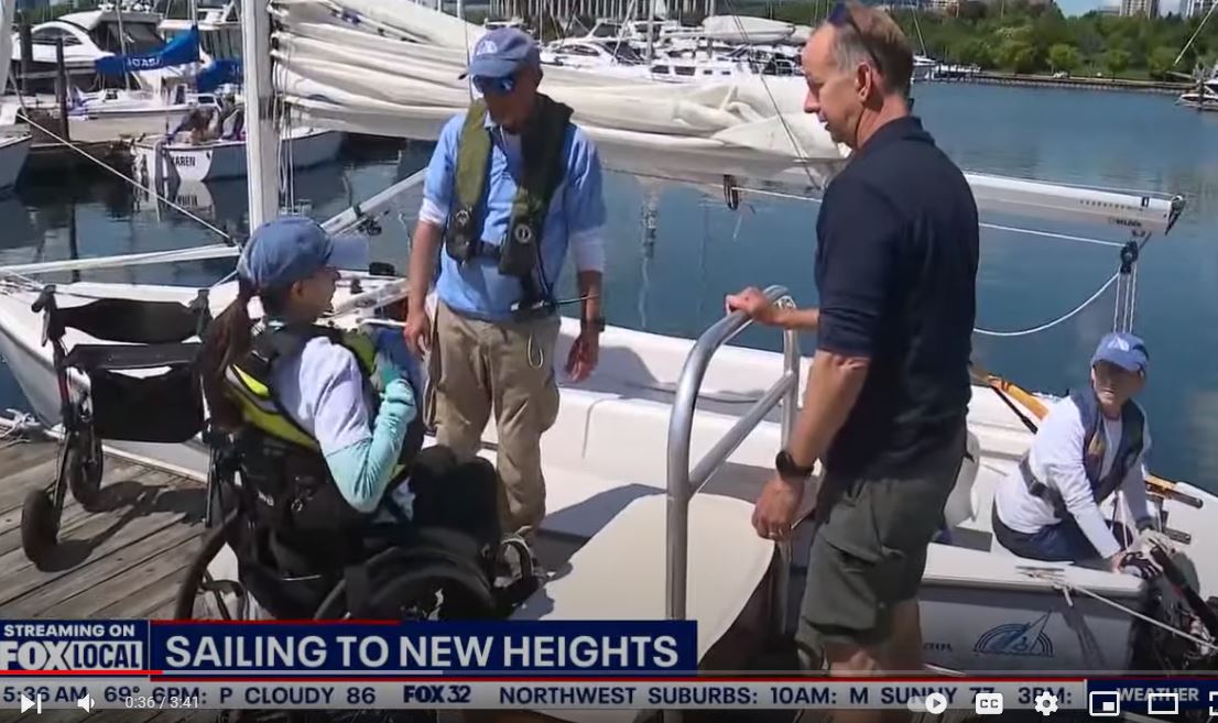 SPINALpedia's tweet photo. In Chicago and want to try adaptive sailing? Connect with the Judd Goldman Adaptive Sailing Foundation. Watch their highlight on FOX Chicago: https://t.co/mmjxUlwLKC #adaptivesailing #juddgoldmanadaptivesailingfoundation https://t.co/szWsk6lB5j