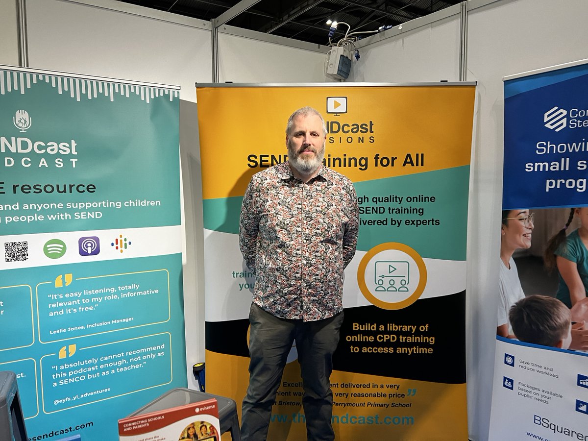 theSENDcast's tweet photo. We're at the Autism Show in London today! Come along and say hi to podcast host Dale if you happen to be visiting π
@TheAutismShow
#autismshow #autismawareness https://t.co/UNZWElO8gZ