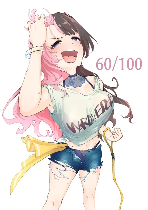 60/100#ひなのの絵なの#VTuberイラスト100日チャレンジ 