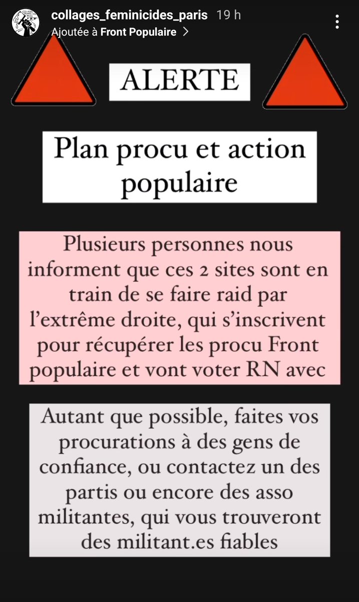 AlbionSunflower's tweet photo. la team faites attention à vos procurations si vous êtes passés par l'appli action populaire !!!! https://t.co/gUdcBbrMa6