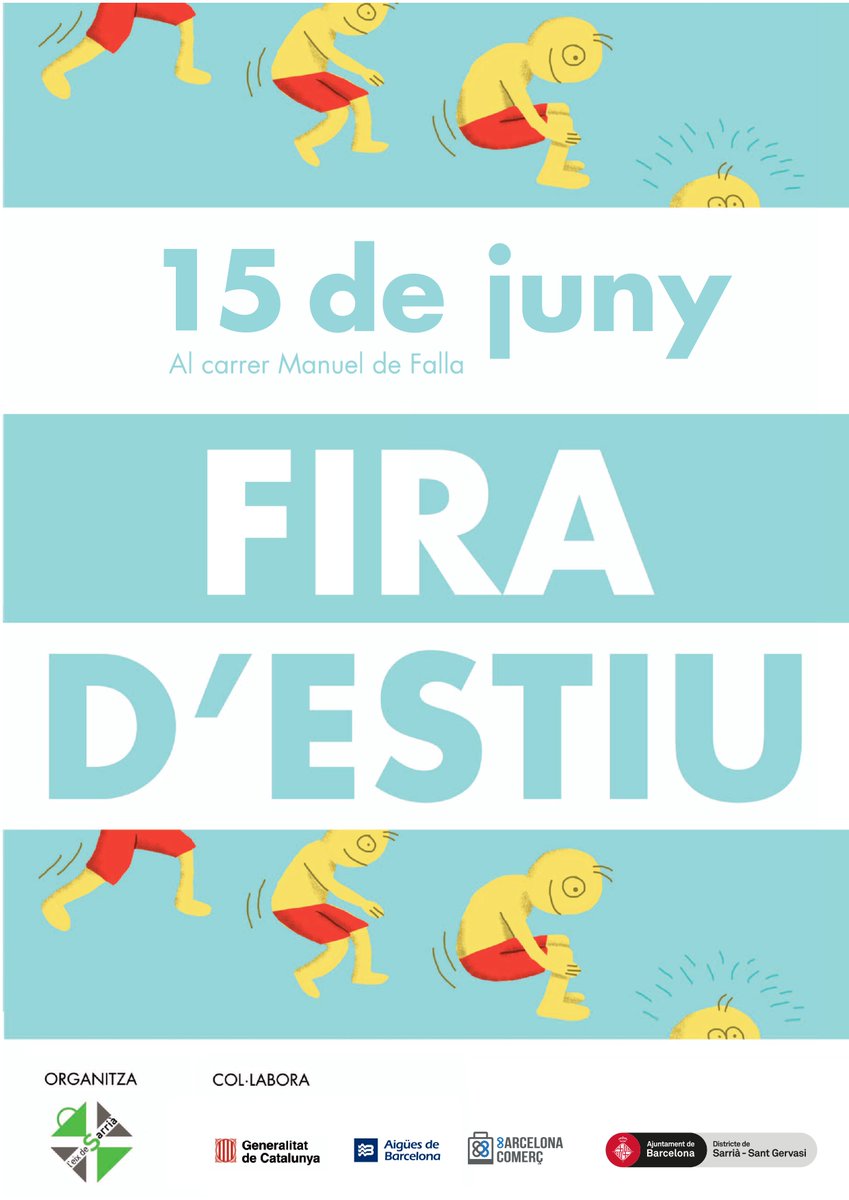 CentreAssis's tweet image. #Agenda
Demà t'esperem a la parada del projecte #InsertGreenLabWomen d'#ASSÍS al barri de #Sarrià! Una oportunitat per descobrir els productes que han el·laborat les dones que hi participen.
 
📅 15/06
🕐10-19.30 h 
🚩 c/Manuel de Falla maps.app.goo.gl/77yd2eD7e5iGEK…

T'hi esperem!