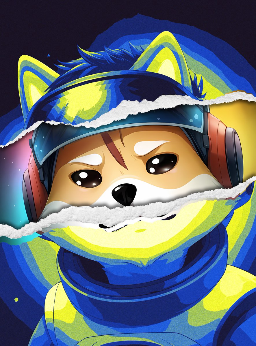 DogelonWarriors's tweet photo. Can you decipher the look in his eyes?  
“Have the courage to never give up!”
#dogelonwarriors #crypto #cryptocurrencies #memecoins #dogelonmars #cryptocurrencies #HODL #EthereumETF #memecoin https://t.co/6SXHaVRasK