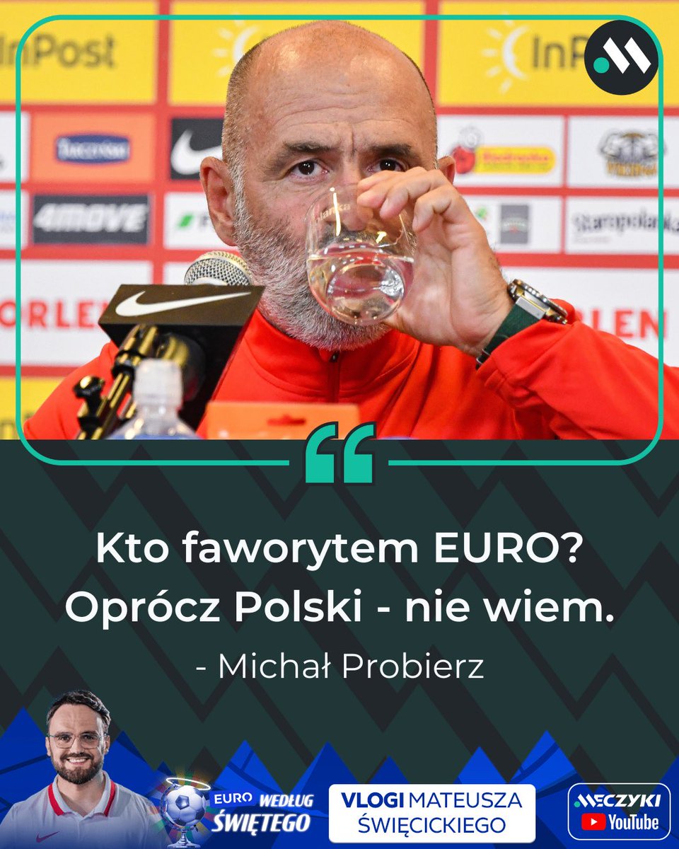 Meczykipl's tweet photo. Michał Probierz 😎 https://t.co/pwQjpDASjE