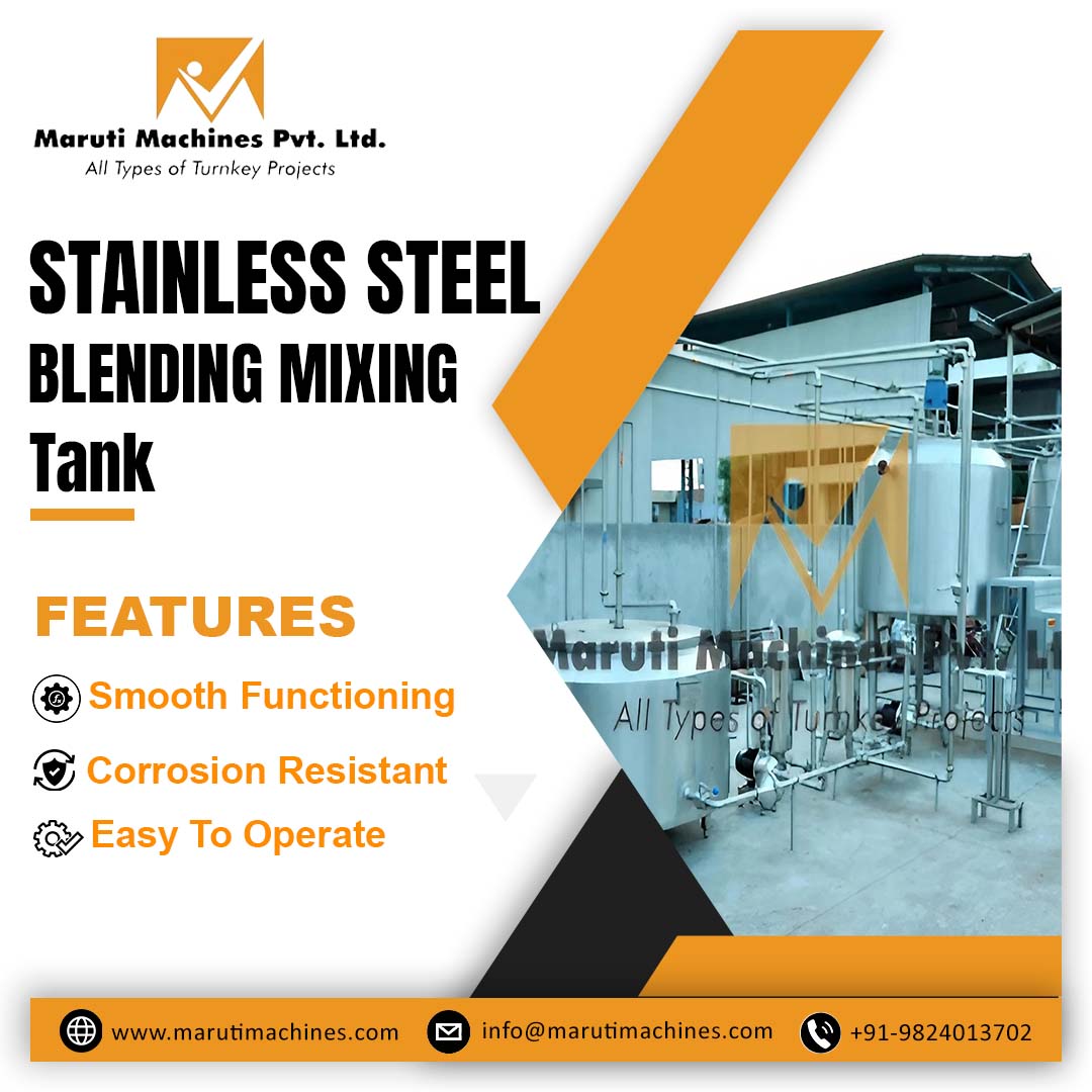 marutimachines's tweet image. Experience the perfect blend of efficiency and durability with our Stainless Steel Blending Mixing Tank!

🌐 marutimachines.com
📧 info@marutimachines.com
📞 +91-9824013702

#StainlessSteel #BlendingTank #MixingTank #IndustrialEquipment #EngineeringSolutions
