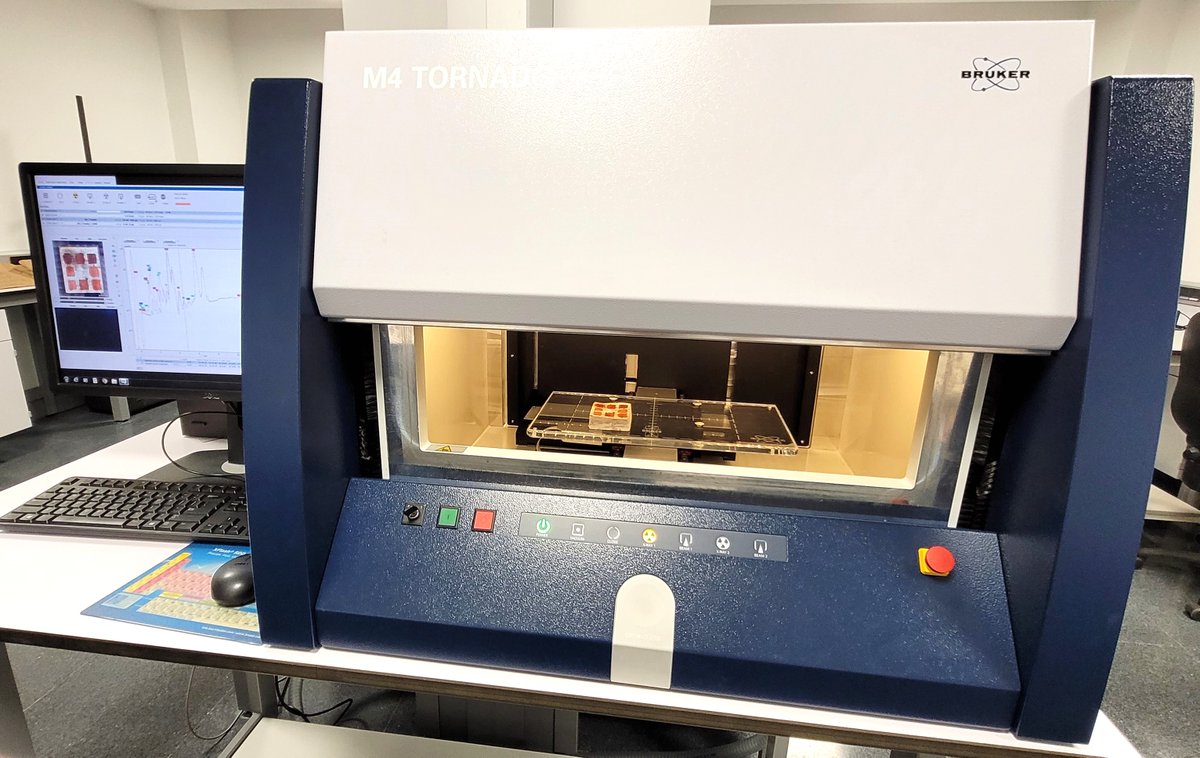 MSCA TaphArt Project (@mscataphart) on Twitter photo We are starting a new phase! 😃We are already at the @UPV/EHU to work with Prof Maite Maguregui <a href="/MaguChem/">Maite Maguregui</a> and her team on our accelerated ageing experiments. This week, we focused on characterizing our samples via micro-XRF. We are starting a new phase! 😃We are already at the @UPV/EHU to work with Prof Maite Maguregui <a href="/MaguChem/">Maite Maguregui</a> and her team on our accelerated ageing experiments. This week, we focused on characterizing our samples via micro-XRF.