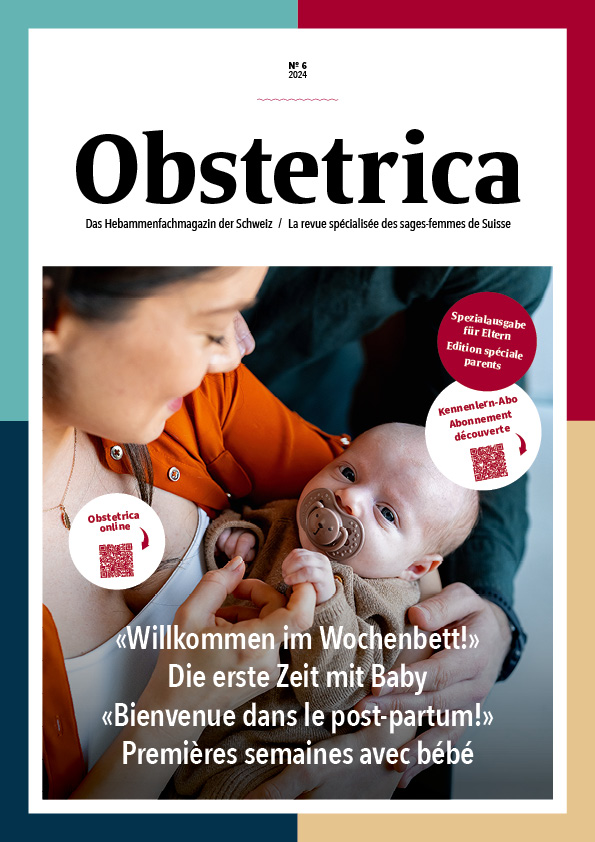 Pour la toute première fois, la revue Obstetrica s'adresse aux parents, avec une édition de juin consacrée aux premiers temps avec bébé. A diffuser largement!
Vers l'édition en ligne &gt;&gt;&gt;
obstetrica.hebamme.ch/fr/profiles/3f…