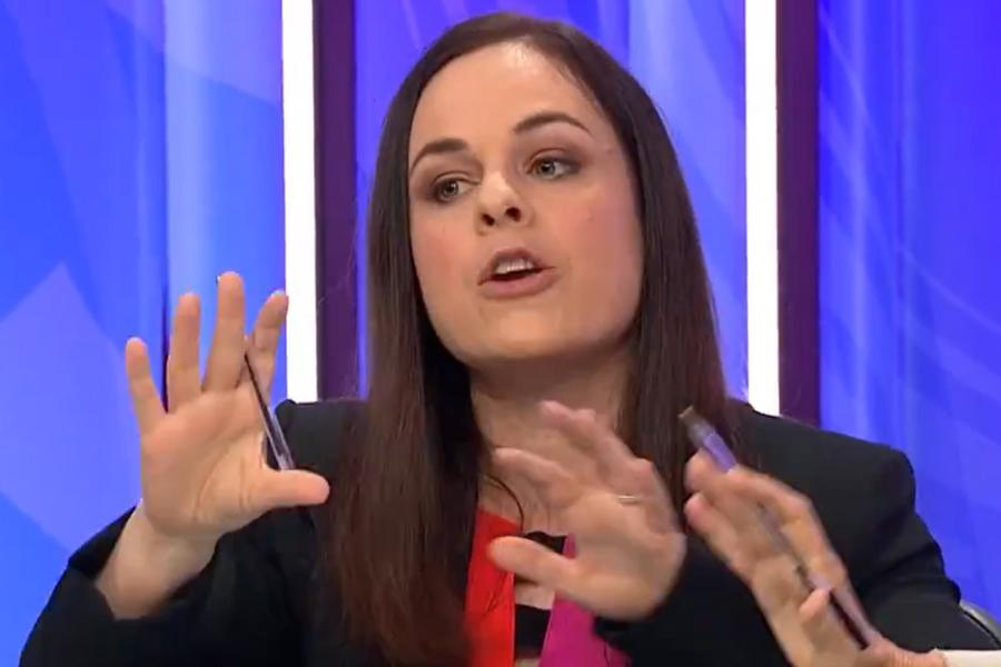 Grouse_Beater's tweet photo. BBC Question Time 

Phony democracy show we thought dead and buried, now a walking Zombie

During Thursday's BBC Question Time episode hosted by Fiona Bruce, (no relation to Robert, King of Scotland) there was a perceived bias in the treatment of the SNP member Kate (A'm No Finished) Forbes. 

Multiple users expressed frustration over Bruce's frequent interruptions of Forbes, contrasting this with the treatment of other panelists. The general sentiment was that Bruce's behaviour was unprofessional, biased, and truly sucked, with some users calling for her to be disciplined or replaced by a cardboard copy. 

The episode has sparked a debate on the impartiality of BBC's Question Time and the lightweight character of its host, as it does every week it is transmitted.