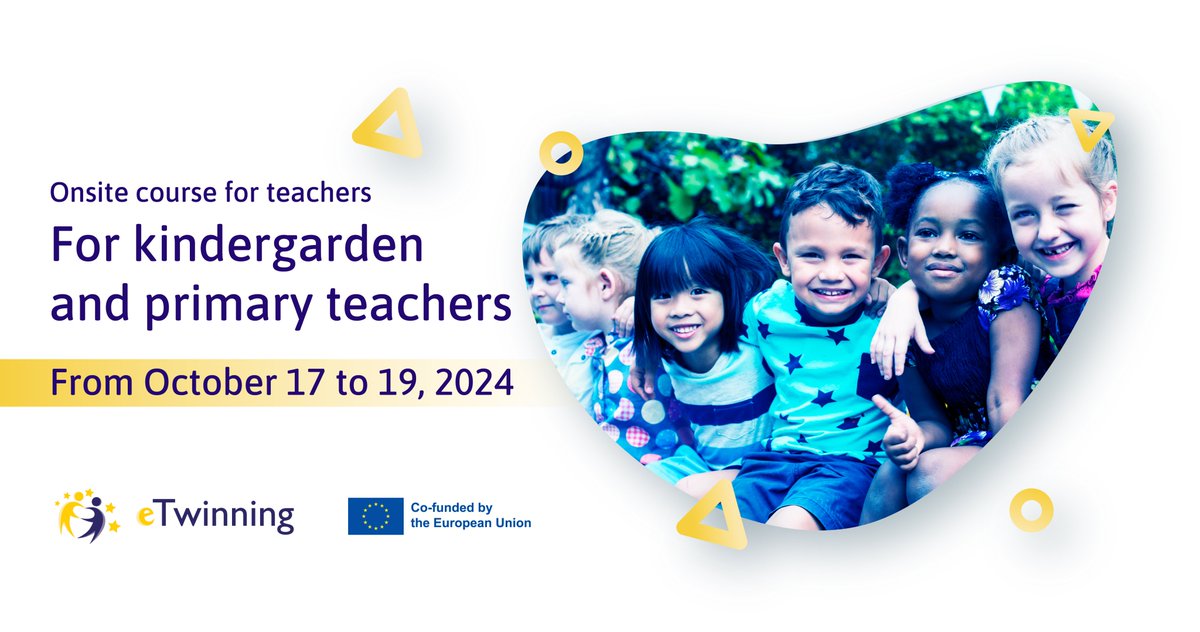 👩‍🏫 Vous êtes professeur(e) des écoles et vous souhaitez développer vos compétences en matière de pédagogie numérique ? Candidatez à notre atelier de développement professionnel #eTwinning !
📅 du 17 au 19 octobre 2024
📍 à Tallin, Estonie
ℹ etwinning.fr/actualites-nat…