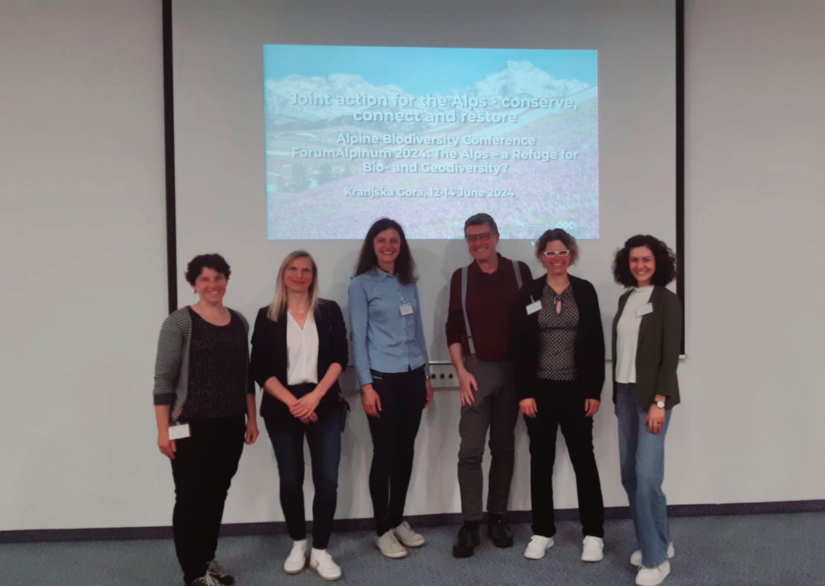 KTaczanowska1's tweet image. 🍀we are glad to have contributed to #ForumAlpinum '24 in Kranjska Gora this week & explore the potential of #new #technologies in #recreation / #tourism #management to support #biodiversity conservation @ForRest_bigdata @ILEN_BOKU @BOKUvienna