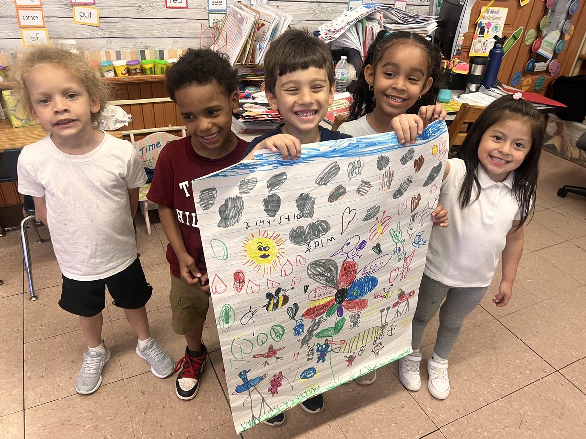 Maestrajenn's tweet photo. Project based learning in kindergarten is always a favorite! #LeotheLateBloomer #webloomedinschool #studentcenteredactivities #accountabletalk @School5Yonkers @PtaSchool5 @YonkersCPTA @YonkersSchools @AnibalSolerJr https://t.co/abeb81zM91