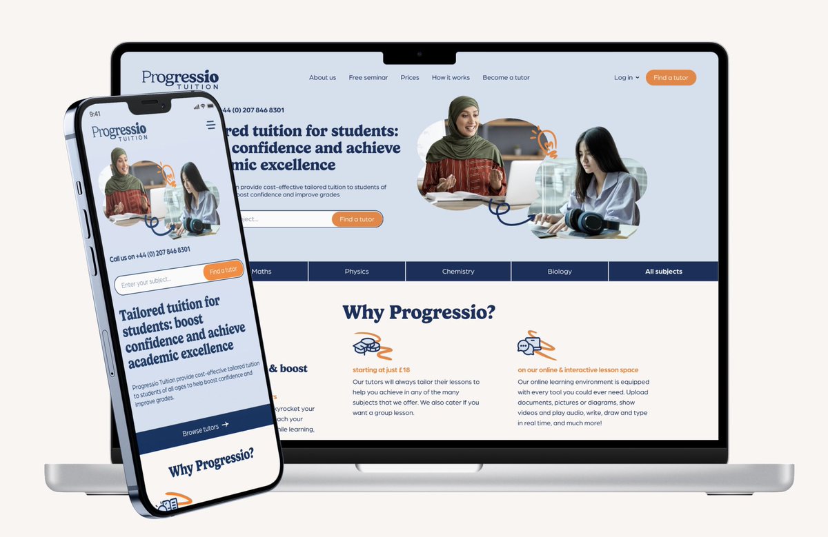 Interested in seeing how Progressio can boost confidence and skyrocket grades? 

Visit progressiotuition.co.uk today!