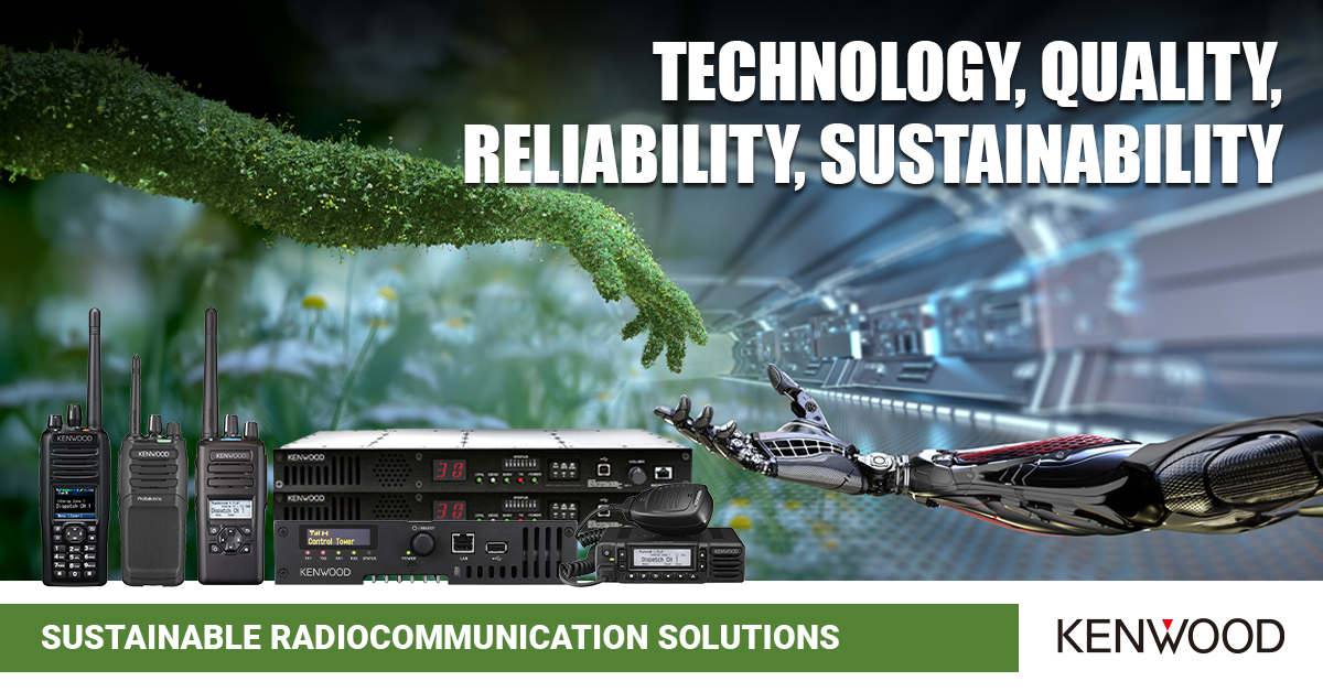 Kenwood_Comms's tweet image. Quality, reliability &amp;amp; performance, with advanced #MultiProtocol technologies, enhanced security &amp;amp; #workersafety features, #AI &amp;amp; #automation compatibility, demonstrates our commitment to #suatainable #futureproof #radiocommunication solutions. More here bit.ly/JVCKSustain