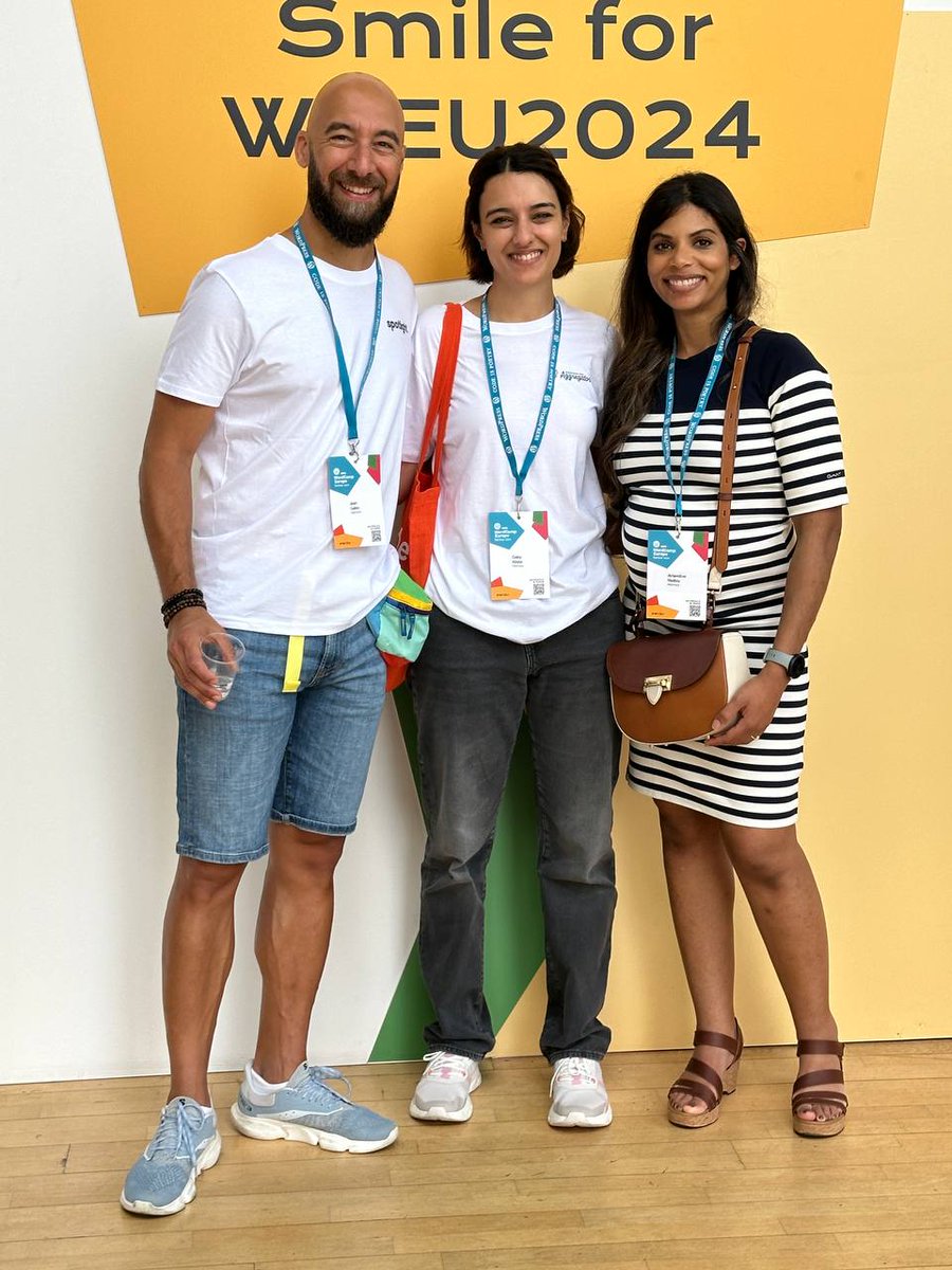 RebelCodeHQ's tweet image. We&apos;re at #WCEU in Torino!! #WordPress

Come say hi to @jeangalea and @GabyAbela. Just look out for our @spotlight_wp and @wprssaggregator t-shirts! 🧐