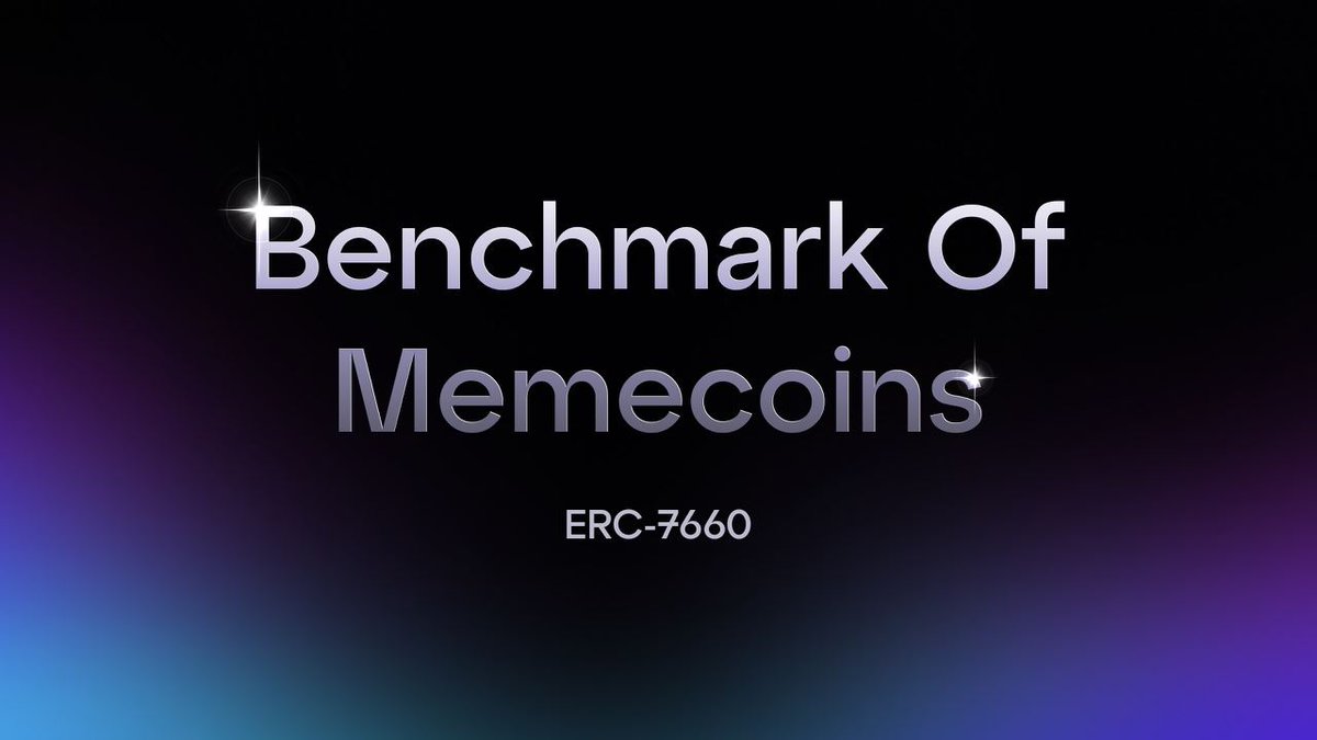 Benchmark @ERC-7660 tweet media