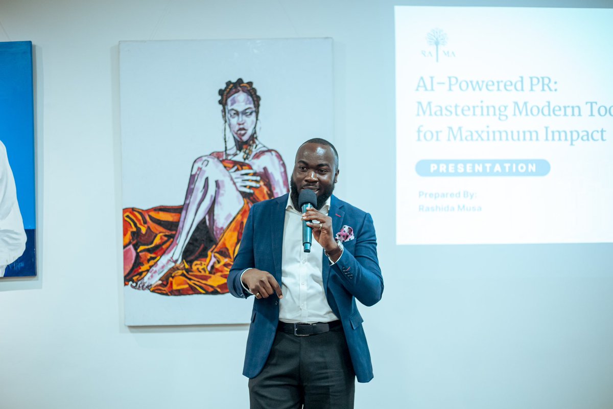 Felix__Afriyie's tweet photo. It was an honor hosting this incredible powerhouse of women at the #AIxPRMasterLab🔥
Kudos to @Official_GMA for putting this together through #WPRDfestival 👏 https://t.co/XO9HZ8aZKE