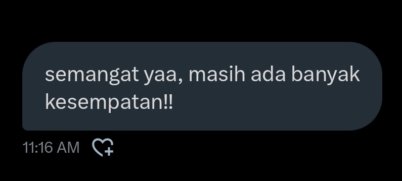 aku dikasi ginian aja nangis kejer anjir kek ya emang life after ketolak snbp dan snbt ke hopeless itu