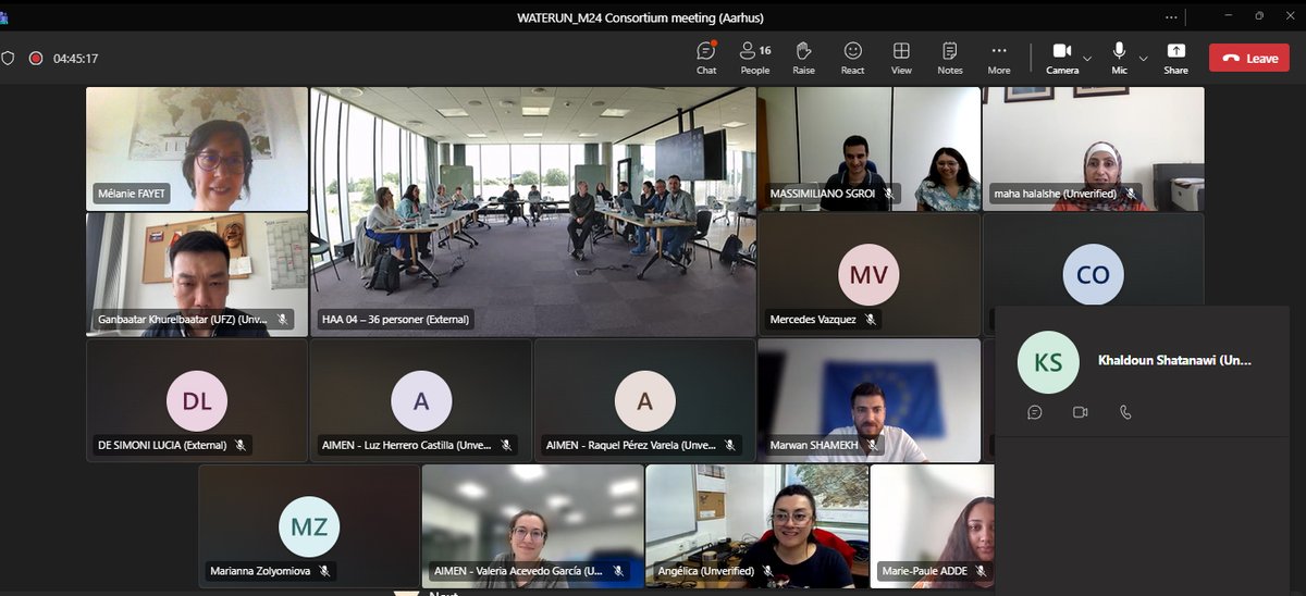📌On Wednesday and Thursday the partners met both in Aarhus and virtually for the 5th CM, marking the halfway point in the project’s life.
Thanks to <a href="/aimenct/">AIMEN Centro Tecnológico</a> for organizing this meeting, and to <a href="/AarhusVand/">Aarhus Vand</a> and <a href="/AarhusUni_int/">Aarhus University</a> for hosting it
Find out more: waterun.eu/news/public-ev…