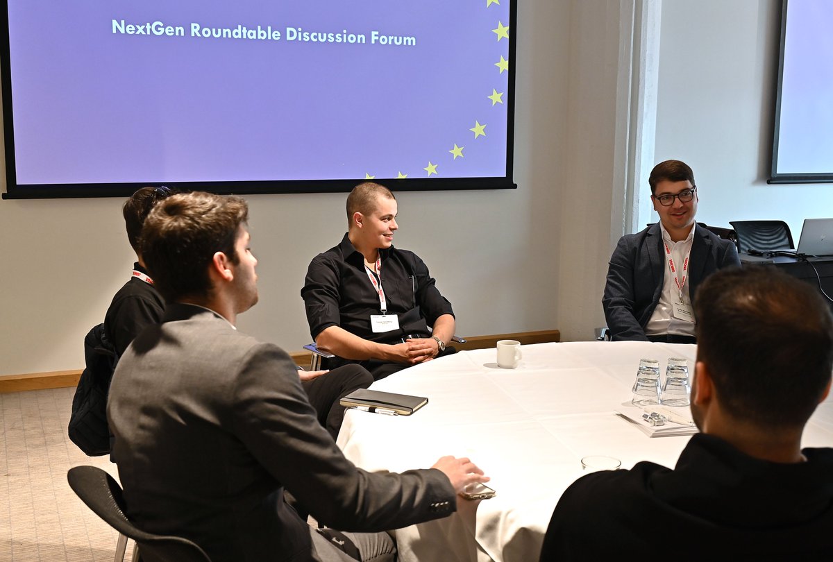 This year <a href="/EPDAplastics/">EPDA</a> grew its NextGen offer by developing a parallel programme for Friday with discussion groups and speakers chosen to reflex the interests and needs of the younger plastics colleagues. Including mentoring session with other established members. #nextgen