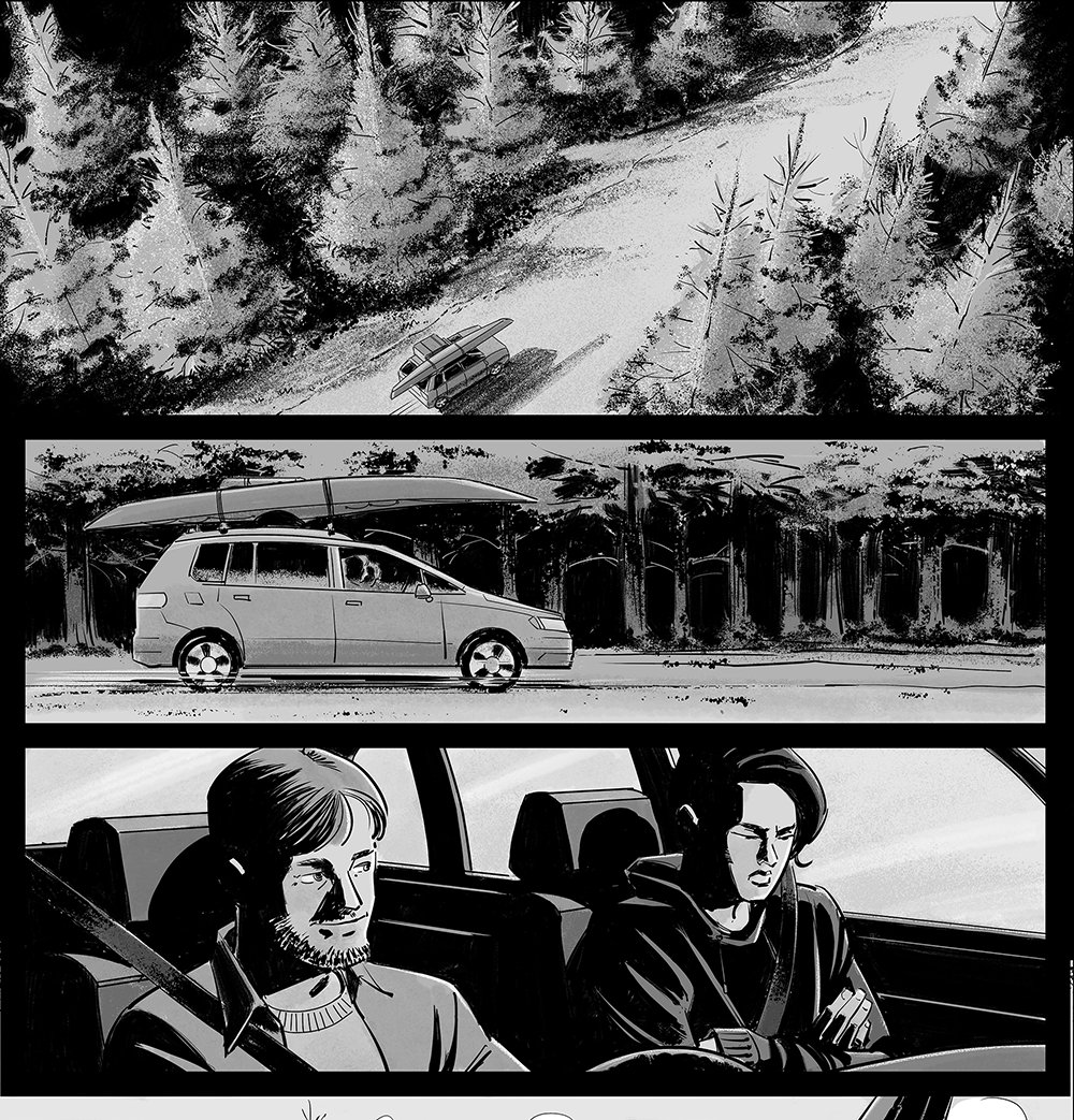 Jaime Huxtable (@jaimehuxtable) on Twitter photo The opening 3 panels of 'Out There', our new horror graphic novel! You can pick up a copy here: davidlumsden.com/shopcomics/out…
Written by <a href="/dlumsdenfilm/">David Lumsden</a>
Interior art by yours truly
Cover & chapter art: David Lupton
Letters: <a href="/RobJonesWrites/">Rob Jones @ TBubs B17 DSTLRY Hall 16/17th Nov</a>
Based on a screenplay by Ronnie Mackintosh The opening 3 panels of 'Out There', our new horror graphic novel! You can pick up a copy here: davidlumsden.com/shopcomics/out…
Written by <a href="/dlumsdenfilm/">David Lumsden</a>
Interior art by yours truly
Cover & chapter art: David Lupton
Letters: <a href="/RobJonesWrites/">Rob Jones @ TBubs B17 DSTLRY Hall 16/17th Nov</a>
Based on a screenplay by Ronnie Mackintosh