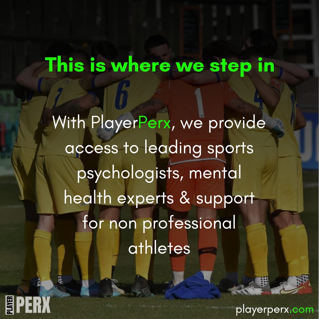 🧠⚽️ Semi-pro &amp; amateur sports lack sports psychology support. It is key for peak performance, it boosts focus, confidence, and resilience, helping athletes excel under pressure. 

Our game needs more of this! This is where we come in. #sportspsychology