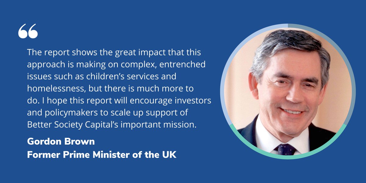 Better Society Capital (@bettersoccap) on Twitter photo 📣 Great to have <a href="/GordonBrown/">Gordon Brown</a> include a foreword on our new report, offering his expertise on the role social outcomes contracts play in taking a solutions-based approach to #publicservices.
Read our summary report, where he discusses the inception of SOCs and the value it adds 📣 Great to have <a href="/GordonBrown/">Gordon Brown</a> include a foreword on our new report, offering his expertise on the role social outcomes contracts play in taking a solutions-based approach to #publicservices.
Read our summary report, where he discusses the inception of SOCs and the value it adds