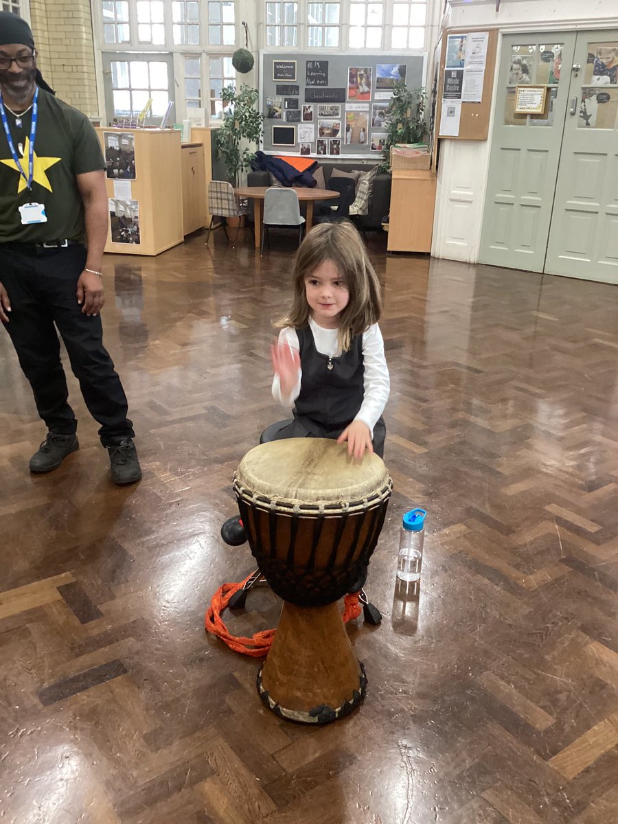 FishergateEYU's tweet photo. We had so so much fun in our African drumming workshop yesterday. The Early Years children picked up some great new rhythm skills. Thanks to all the families that came down to see our performance. #FishergateMusic part 2 https://t.co/Q49SUaqfyq